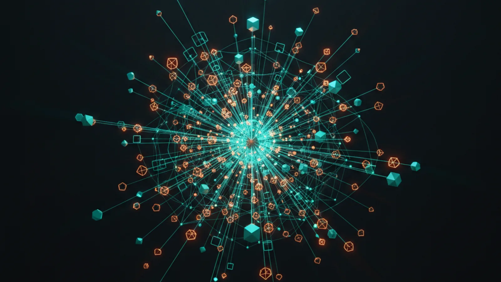 Strukturierte Daten als verketteter Knowledge Graph - Entitäten wie Organisation, Person und Artikel über stabile Identifikatoren zu einem zusammenhängenden Graphen verbunden
