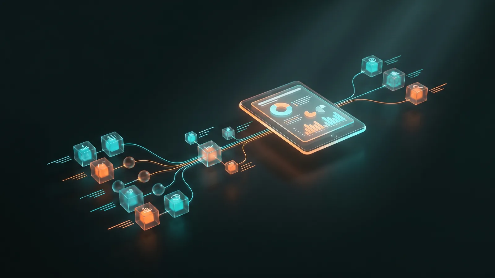Ablauf von der Datenquelle über die Analyse bis zum fertigen Kreditantrag